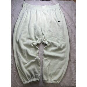 Nike Sweatpants Womens 3X Green Excellent Oversized Pintuck Fleece Joggers